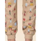 Пижама для девочки Pelican: лонгслив и штаны, рост 86 см, цвет бежевый - Фото 7