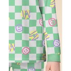 Пижама для девочки Pelican: лонгслив и штаны, рост 86 см, цвет салатовый - Фото 6