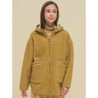 Куртка для девочек, рост 104 см, цвет бежевый - Фото 2