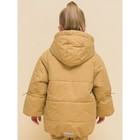 Куртка для девочек, рост 104 см, цвет бежевый - Фото 5