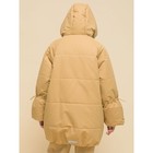Куртка для девочек, рост 104 см, цвет бежевый - Фото 6