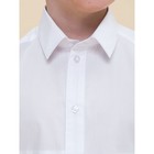 Сорочка верхняя для мальчиков, рост 128 см, цвет белый - Фото 4