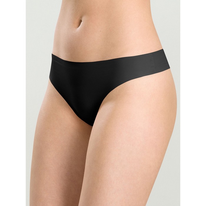 Трусы женские, размер 42, цвет чёрный - Фото 1