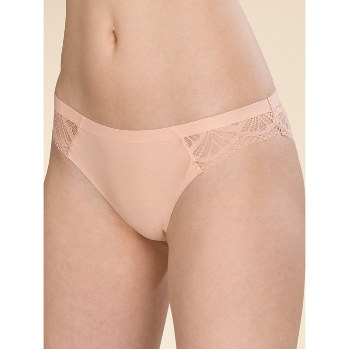 Трусы женские, размер 44, цвет пудровый - Фото 1