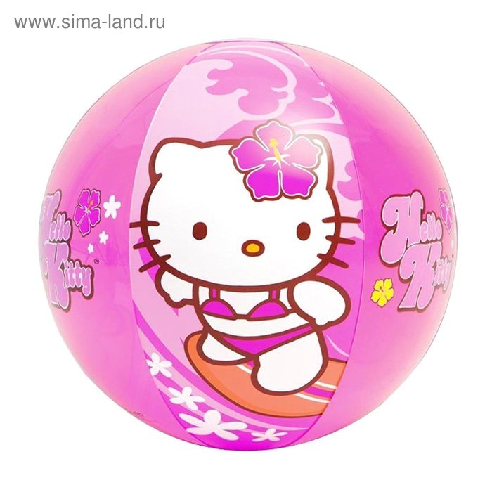 Мяч надувной "Hello Kitty", диаметр 51 см, от 3 лет - Фото 1