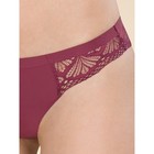 Трусы женские, размер 46, цвет бордовый - Фото 2