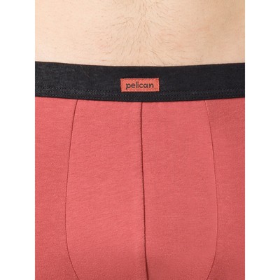 Трусы мужские, размер 46, цвет красный