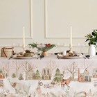 Скатерть новогодняя Этель «Звери в городе» 110×149 см, 100% хлопок, саржа 190 г/м² - Фото 3