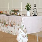 Скатерть новогодняя «Этель» «Звери в городе» 149×250 см, 100% хлопок, саржа 190 г/м² - Фото 2
