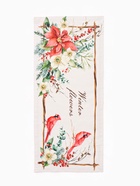 Дорожка на стол Этель «Пуансетия» 30×70 см, 100% хлопок, саржа 190 г/м², белая - Фото 3