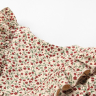 Платье для девочки MINAKU: Cotton collection цвет бежевый, р-р 110 - Фото 8