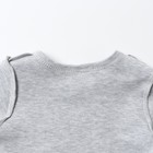 Боди детское, цвет серый, рост 68 см - фото 41466572