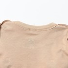 Комбинезон детский, цвет кофейный, рост 74 см - фото 26024058