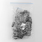 Кляймер ТУНДРА, №1, без покрытия, с гвоздями, 100 шт - фото 24343652