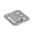 Кляймер ТУНДРА, №1, оцинкованный, с гвоздями, 100 шт - фото 22941483