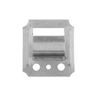 Кляймер ТУНДРА, №5, оцинкованный, с гвоздями, 80 шт - фото 24618150