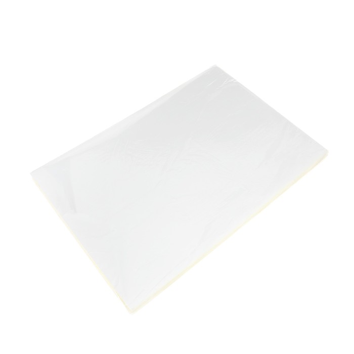 Бумага самоклеющаяся, формат A3, 100 листов, глянцевая, белая