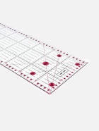 Линейка для квилтинга и пэчворка, 45×15 см, s=3 мм, розовая - Фото 3