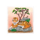 Многоразовая раскраска «Тигр», 20 × 20 см - фото 7493813