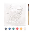 Многоразовая раскраска «Лев», 20 × 20 см - фото 7493825