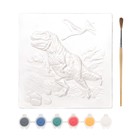 Многоразовая раскраска «Динозавры», 20 × 20 см - фото 7493831