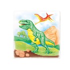 Многоразовая раскраска «Динозавры», 20 × 20 см - фото 7493832