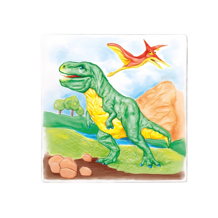 Многоразовая Раскраска, Динозавры, 20х20см MA-2104-5-7