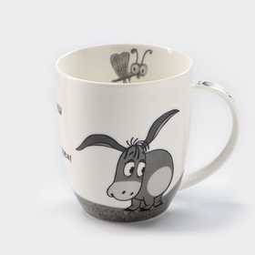 Кружка Quinsberry «Винни Пух №1», 420 мл, фарфор, белая