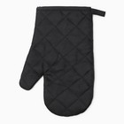 Варежка Доляна цв.черный 26*16 см, 100% п/э (комплект 2 шт) - фото 22964821