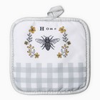 Прихватка Доляна Home 17*17 см, 100% п/э - фото 24986782