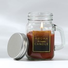 Ароматическая свеча «By happy», аромат шоколад, 7 х 8,5 х 5 см. - фото 320323310