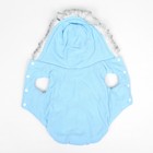 Куртка для собак "Легкость", размер M (ДС 30, ОГ 40, ОШ 30 см, до 8 кг), голубая - Фото 10