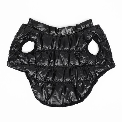 Куртка для собак «Блеск», 3XL (ДС 50, ОГ 68, ОШ 44 см), чёрная