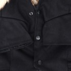 Пальто для собак, размер XS (ДС 20, ОГ 29-30, ОШ 20-21 см), чёрное - Фото 10