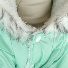 Комбинезон «Глянец», размер S, ДС 24, ОГ 34, ОШ 24 см, до 5 кг, мятный - Фото 7