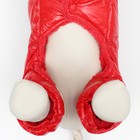 Комбинезон "Глянец", размер 2XL (ДС 44, ОГ 59, ОШ 44 см), красный - Фото 9