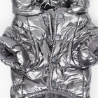 Комбинезон «Блеск», размер S (ДС 24 см, ОГ 34, ОШ 23 см, до 5 кг), серебряный - Фото 10