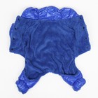 Комбинезон «Блеск», размер S, ДС 24 см, ОГ 34, ОШ 23 см, до 5 кг, синий - Фото 7