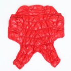 Комбинезон «Блеск», размер M, ДС 30 см, ОГ 40, ОШ 27 см, до 7 кг, красный - Фото 8