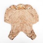 Комбинезон «Блеск», размер L (ДС 34 см, ОГ 47, ОШ 32 см, до 10 кг), золотой - Фото 8