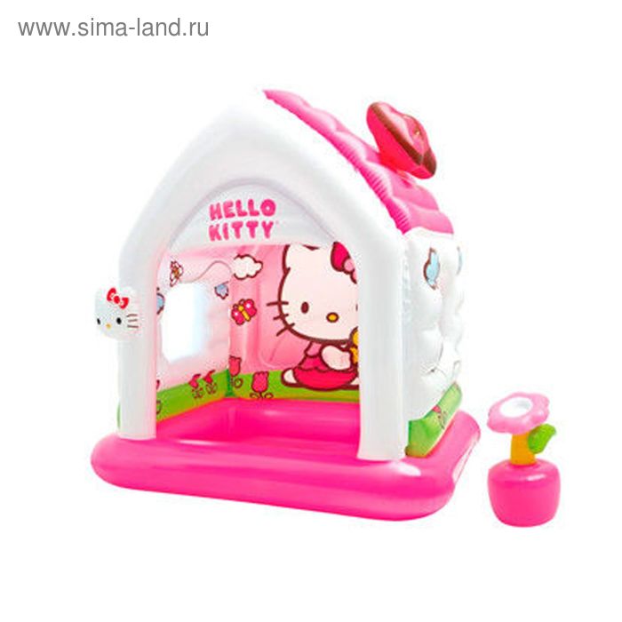 Домик надувной Hello Kitty, 137 х 109 х 122 см, 3-8 лет - Фото 1