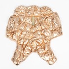 Комбинезон "Блеск", размер 2XL (ДС 44 см, ОГ 59, ОШ 40 см), золотой - Фото 9