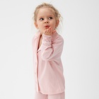 Пижама детская (рубашка и брюки) MINAKU, цвет розовый, рост 134 см - Фото 2