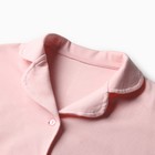 Пижама детская (рубашка и брюки) MINAKU, цвет розовый, рост 134 см - Фото 6