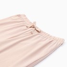 Пижама детская (рубашка и брюки) MINAKU, цвет бежевый, рост 122 см - Фото 8