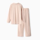 Пижама детская (рубашка и брюки) MINAKU, цвет бежевый, рост 122 см - Фото 10