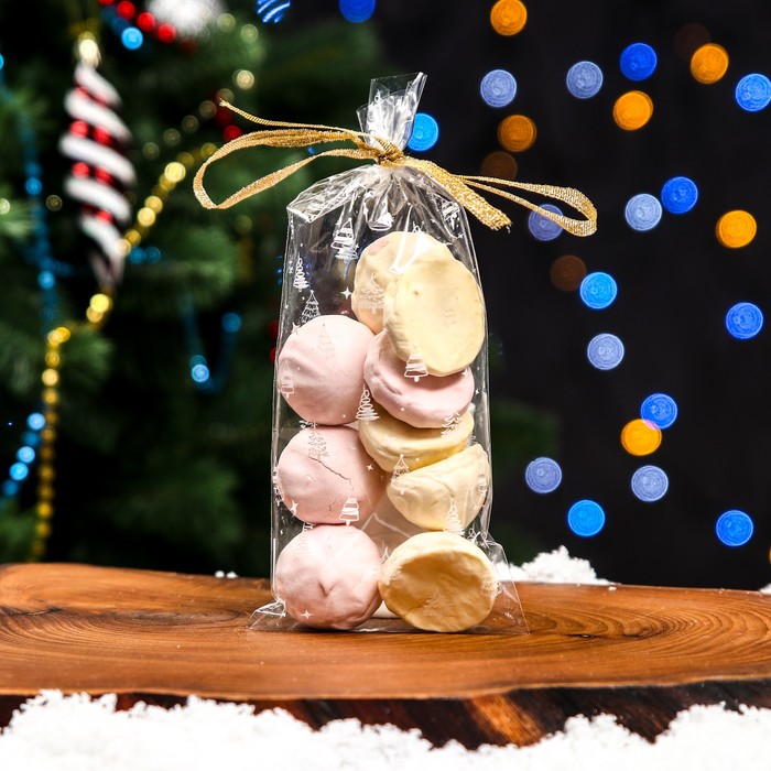 Пакет фасовочный БОПП, "Елочки" 9*19 см. - Фото 1