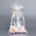 Пакет фасовочный новогодний БОПП, «Елочки» 20×35 см - Фото 2