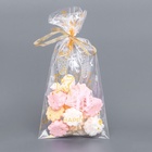 Пакет фасовочный новогодний БОПП, с новогодним рисунком «Открытка с подарком», 15×30 см - Фото 2