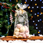 Пакет фасовочный новогодний БОПП, с рисунком «Новогодние шары», 15×30 см - Фото 1